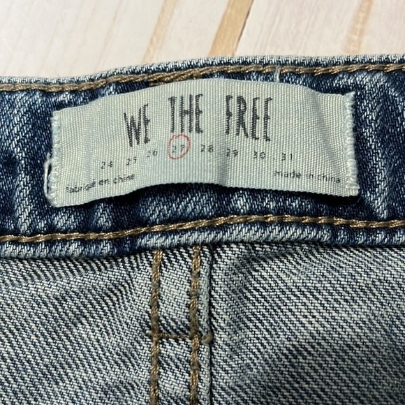 Free People We The Free Denim Skirt Size 27 - Picture 6 of 10